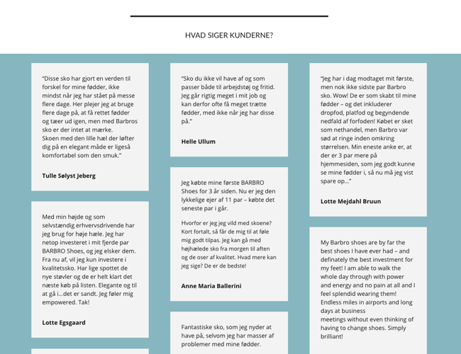 Eksklusivt skomærke i international klasse - Omsætning på kr. 870.000