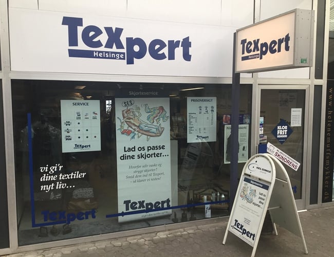 Texpert.dk - Renseri/vaskeri  i Nordsjælland sælges - Nettoomsætning 2016 = 929.867kr.